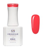 Oja Semipermanenta Neon Gel Nr. 09, 15 ml Oranjollie - 1