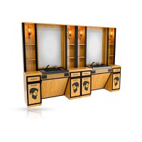 SOMPREMIUM - Mobilier frizerie / Barber Shop - Model BT181 - 1