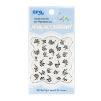 Sticker decor unghii 3D, Nail Accessory OPQ H7 - 1