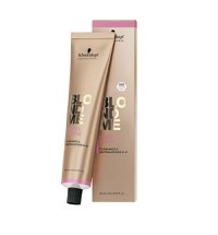 Vopsea de Par Permanenta cu Amoniac pentru Acoperirea Parului Alb Schwarzkopf BlondMe Vopsea Pastel Toning Steel - 1