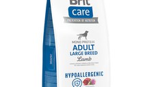 Brit Care Hypoallergenic Adult Large Breed, L-XL, Miel, hrană uscată monoproteică câini, sistem imunitar & alergii, 12kg