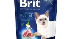 Brit Premium by Nature, Sensitive, Miel, hrană uscată pisici, sensibilități digestive, 1.5kg