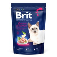 Brit Premium by Nature, Sterilised, Pui, hrană uscată pisici, 1.5kg - 1