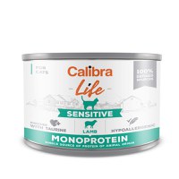 Calibra Life Mono Protein, Sensitive, Miel, Conservă hrană umedă mono proteică fără cereale câini, (pate), 200g - 1