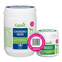 Canvit Chondro Maxi for Dogs 500g plus Canvit Multi for Dogs, 100g - 1