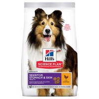 Hill's SP Canine Adult Sensitive Skin & Stomach Pui, 14kg - 1