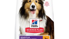 Hill's SP Canine Adult Sensitive Skin & Stomach Pui, 14kg