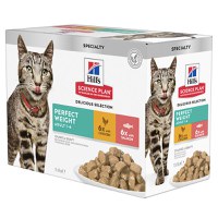 Hill's SP Feline Adult Perfect Weight, 12 x 85g - 1