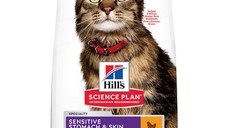 Hill's SP Feline Adult Sensitive Stomach & Skin, 1.5kg