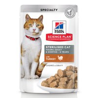 Hill's SP Feline Young Adult Sterilised Plic Curcan, 85g - 1