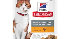 Hill's SP Feline Young Adult Sterilised Pui Plic si Kitten, 85g