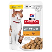 Hill's SP Feline Young Adult Sterilised Pui Plic si Kitten, 85g - 1