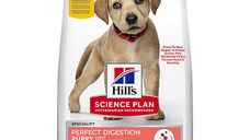 Hill's SP Perfect Digestion Puppy L-XL, hrană uscată câini junior, sistem digestiv, 2.5kg