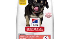 Hill's SP Perfect Digestion Puppy M, hrană uscată câini junior, sistem digestiv, 2.5kg