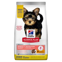 Hill's SP Perfect Digestion Puppy XS-S, hrană uscată câini junior, sistem digestiv, 6kg - 1