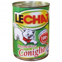 Lechat Conservă pentru Pisci, Iepure, 400g - 1