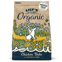 Lily's Kitchen Dog Organic Chicken Bake Adult Dry Food, 7kg - 1