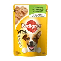 Pedigree hrană umedă, Adult, 100g, Miel, Aspic - 1