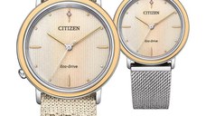 Ceas Citizen Set Elegance Ambiluna EM1006-40A Eco-Drive