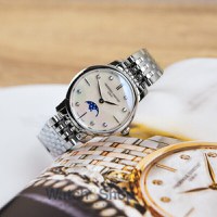 Ceas Frederique&nbsp;Constant Slimline FC-206MPWD1S6B Moonphase - 1