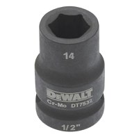 Cheie tubulara de impact 1/2 DeWalt 14 mm - DT7532 - 1