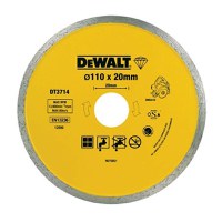 Disc Diamantat Pentru Placi Ceramice DeWalt DT3714 110 x 20 mm Pentru DWC410 - 1