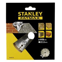 Disc Diamantat Segmentat 115 x 22.23 mm Stanley Fatmax STA38102 - 1