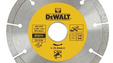 Disc Diamantat Segmentat Dewalt DT3711 1.8 x 22.2 x 125 mm