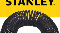 Furtun Spiralat 5 m Stanley 166005XSTN Aer Comprimat Ø6x8 mm