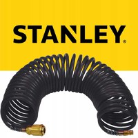 Furtun Spiralat 5 m Stanley 166005XSTN Aer Comprimat Ø6x8 mm - 1