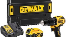 Masina De Gaurit Si Insurubat Cu Percutie DeWalt DCD709P2T 18V XR 2 x 5 Ah