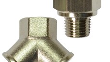 Niplu Distribuitor Stanley 156128XSTN - tip Y 2 x1/4F 3/8F + reductie 3/8”M - 1/4”F