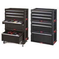 Organizator mobil scule black 6 sertare Keter 237786 - 1