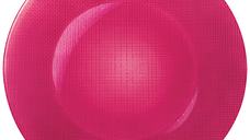 Platou sticla roz soft cherry Bormioli Inca 31 cm