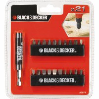 Set 21 Accesorii Insurubare Black+Decker A7074 - 1