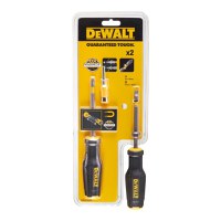 Set Surubelnite Magnetice Cap PH si Drept DeWalt DWHT0-62057 - 1