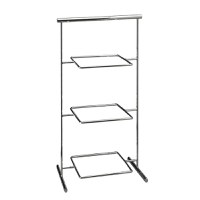 Stand bufet inox 3 compartimente APS 33x21x44 cm - 1