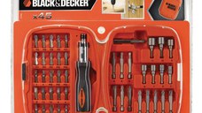 Trusa 45 accesorii insurubare Black+Decker - A7039