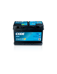 EXIDE AGM 12V 72Ah 760A - Borna Normala (dreapta +) - 1