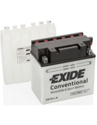 EXIDE CONVENTIONAL moto 12V 19Ah 190A - Borna Normala (dreapta +) - 1