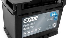 EXIDE PREMIUM 12V 64Ah 640A - Borna Normala (dreapta +)