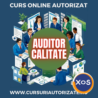 Curs online autorizat Auditor în domeniul calității - 1