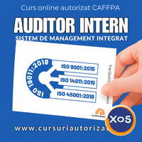 Curs online autorizat Auditor Intern SMI - 1