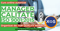 Curs online autorizat Manager calitate – ISO 9001:2015 - 1