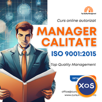 Curs online autorizat Manager calitate – ISO 9001:2015 - 1