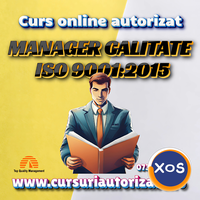 Curs online autorizat Manager calitate ISO 9001:2015 - 1