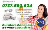 Curatare canapele Bucuresti. Curatare profesionala - 1