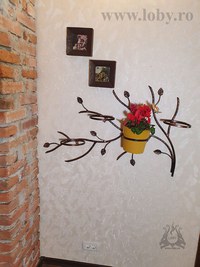Suport “Ramura” pentru flori de perete - 2