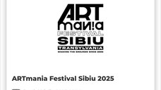 Bilet ArtMania(Sibiu), sambata 26 iulie 2025