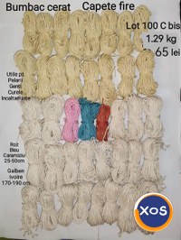 Fire groase pentru tricotat crosetat impletit macrame bumbac - 13